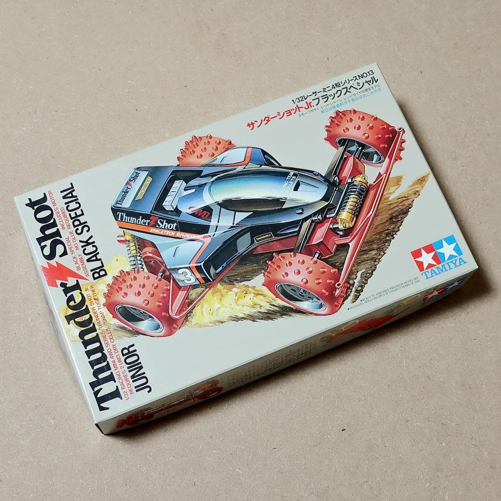 1/32レーサーミニ四駆 NO.13 サンダーショットJr. ブラックスペシャル