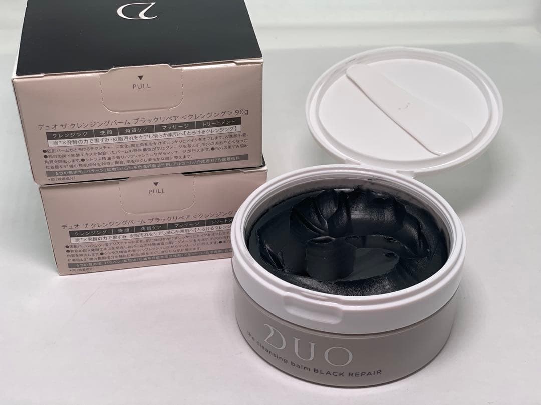 【3個セット】DUO クレンジングバーム ブラックリペア 90g １つ使いかけ