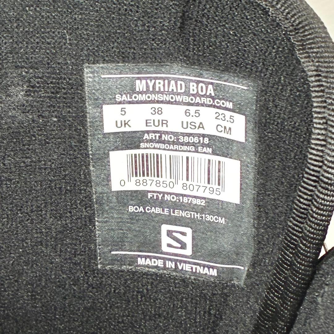 SALOMON MYRIAD BOA スノーボード ブーツ 23.5cm