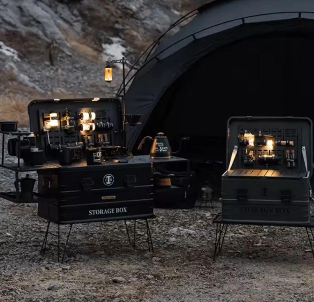 新品未使用 アルミコンテナボックス カスタム品