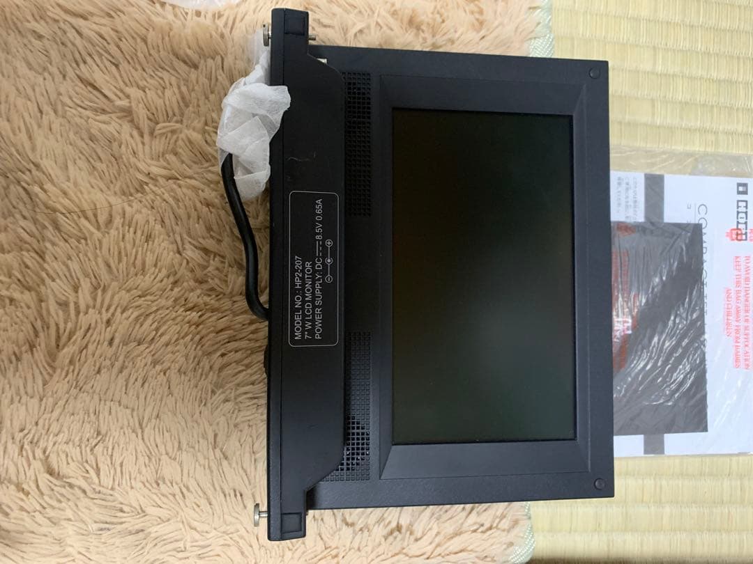 コンパクトTFTモニター　PlayStation2用モニター　HP2-207