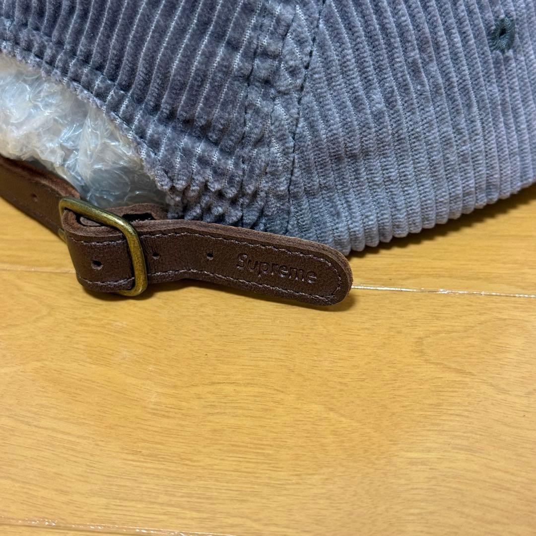 ほぼ未使用 Supreme Corduroy Camp Cap グレー 25aw