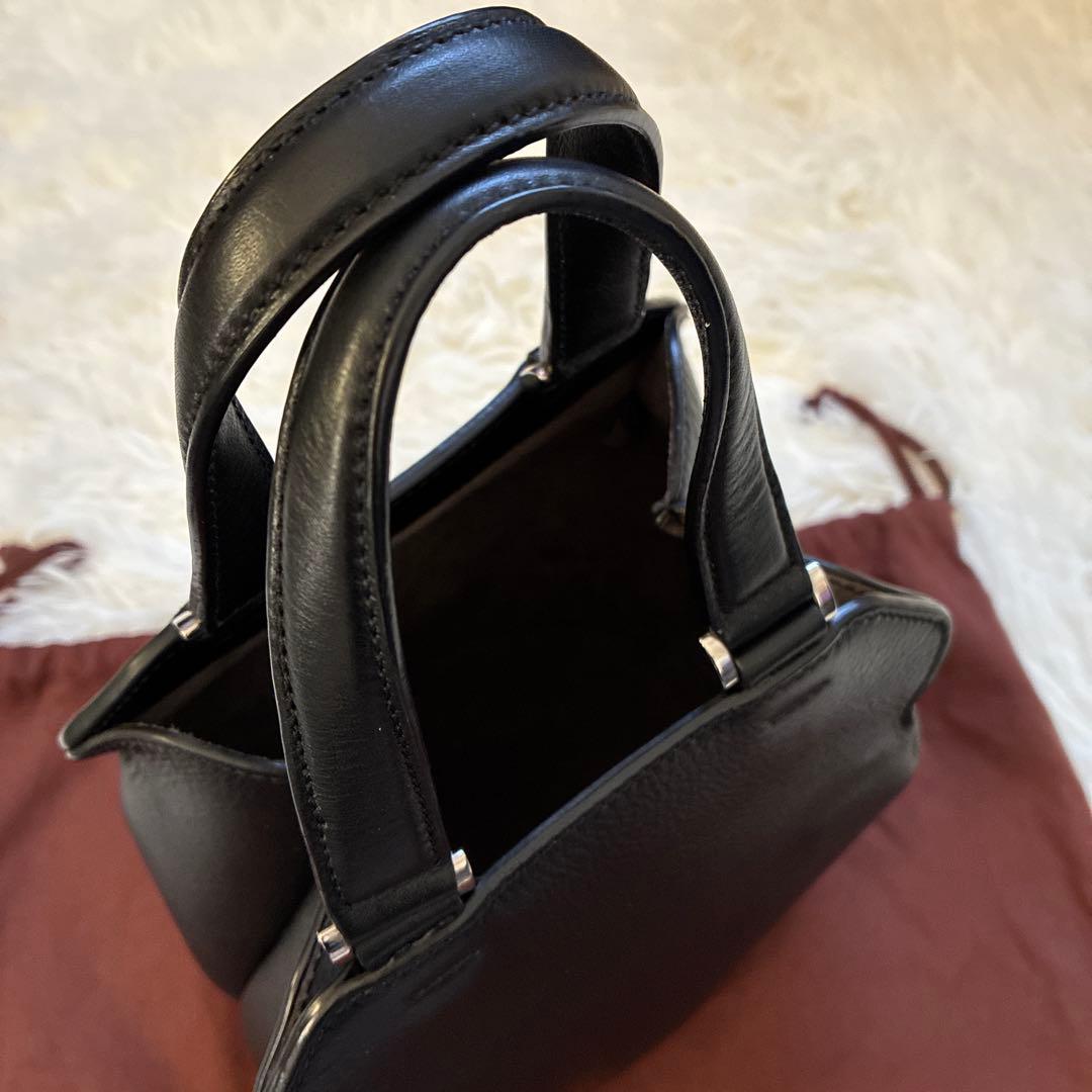 【極美品】HIROFU◆【カンパネッラ】ハンドバッグ S 本革