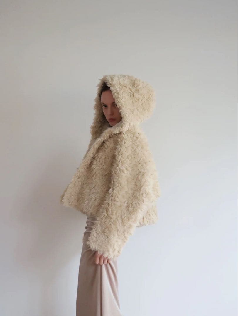ジャケット・アウター celon poodle fur blouson
