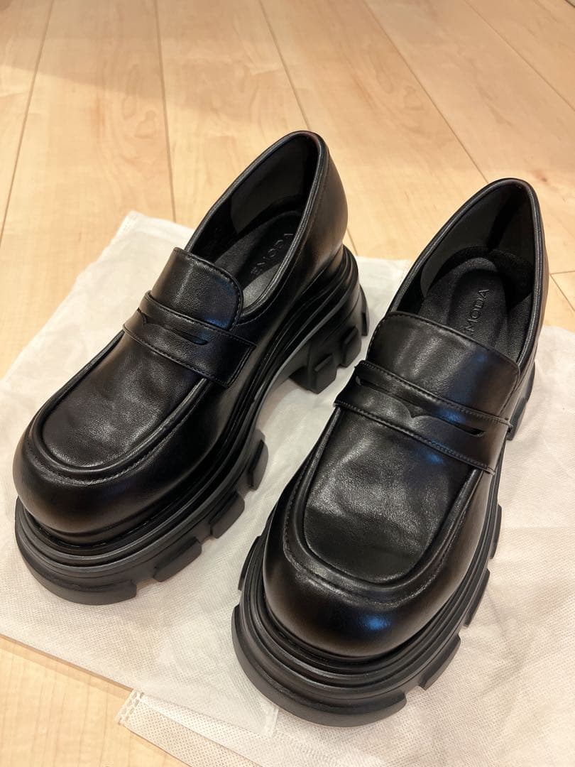 【☺︎】EMODA タンクソールバルキーローファー Lサイズ