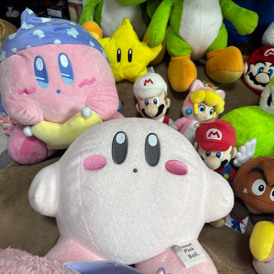マリオ・ヨッシー・カービィ ぬいぐるみ51点セット