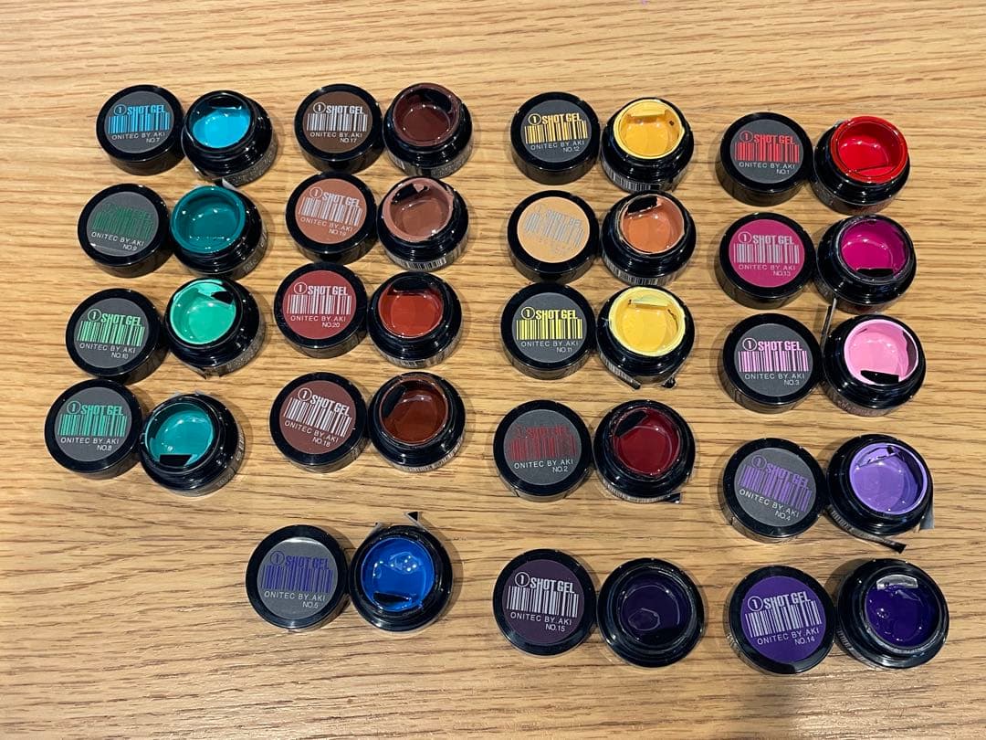ONITEC カラージェルセット＆マジックソリューション&クリアジェル