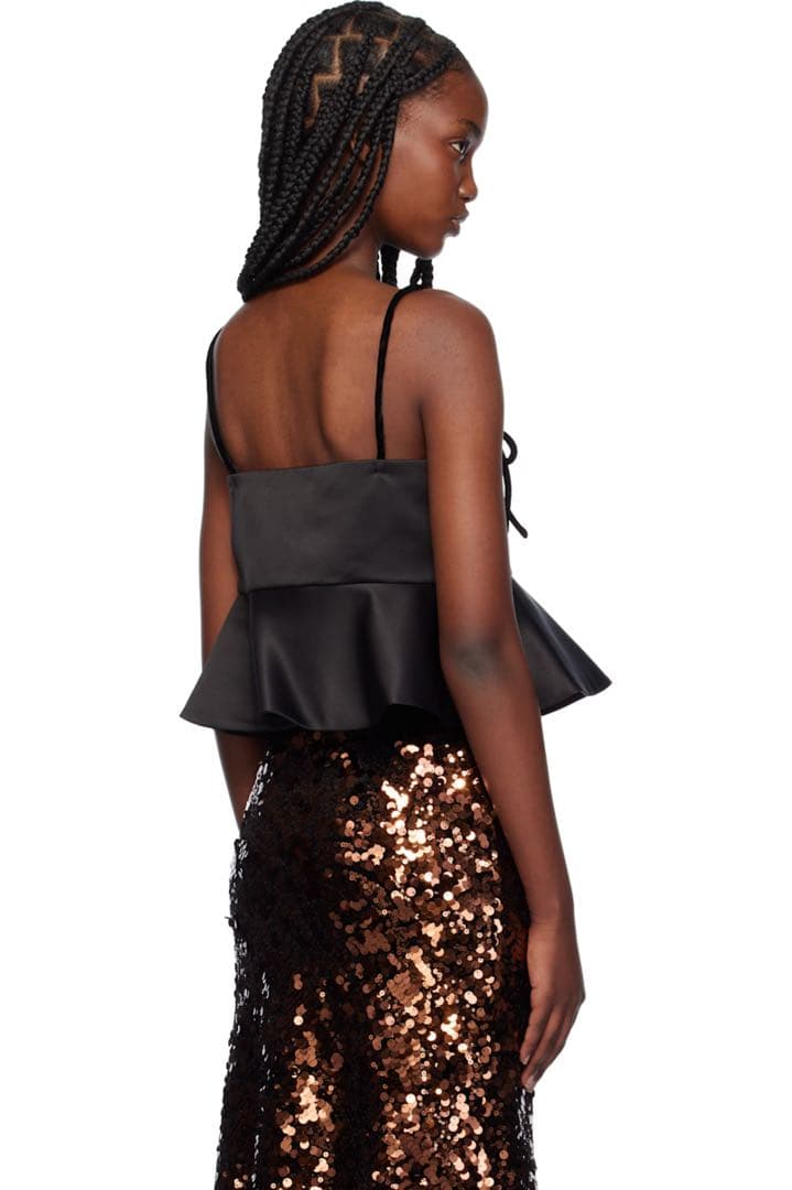 GANNI ダッチェスサテンキャミソール