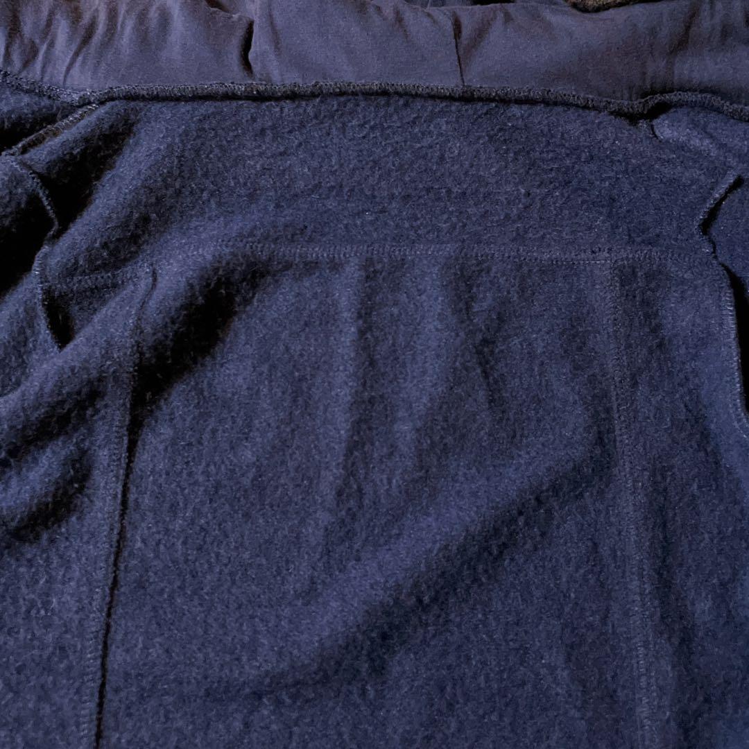 パーカー ブルゾン ネイビー 紺 平成ギャルy2k ダークコア お兄系 グランジ