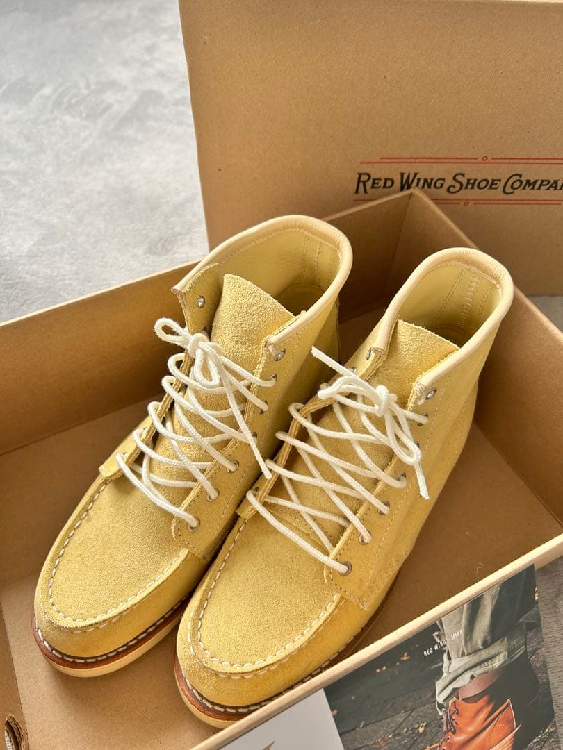 Red Wing イエロースエード クラシックモック