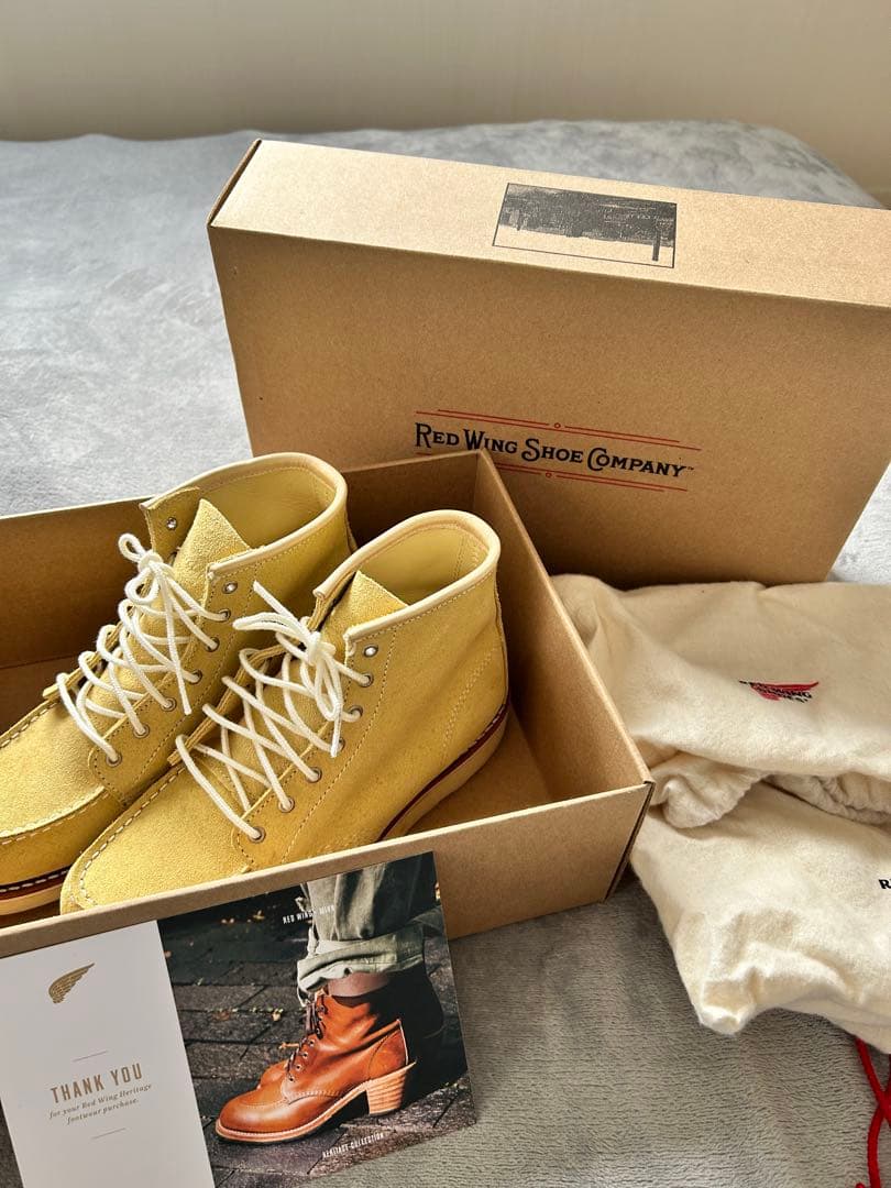 Red Wing イエロースエード クラシックモック