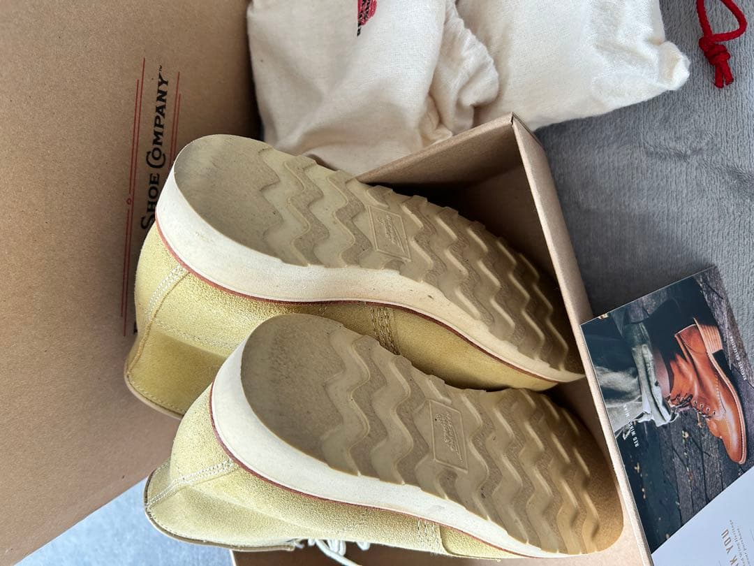 Red Wing イエロースエード クラシックモック