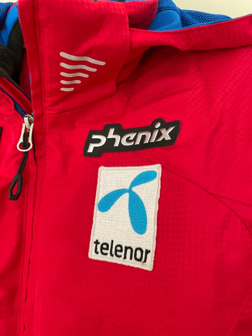 Phenix 子ども用スキーウェア 赤/青