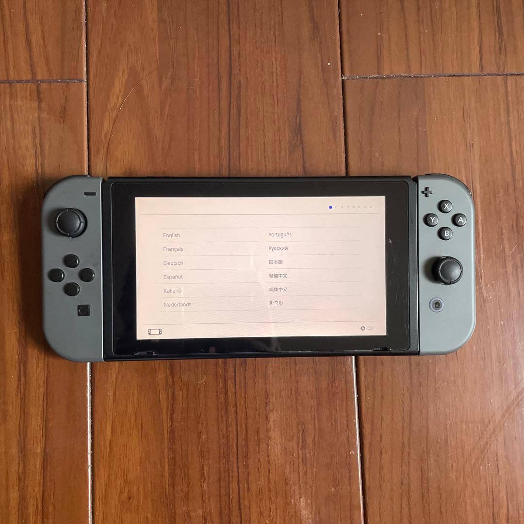 Nintendo Switch 本体　外箱無し　純正プロコン　SDカード128付