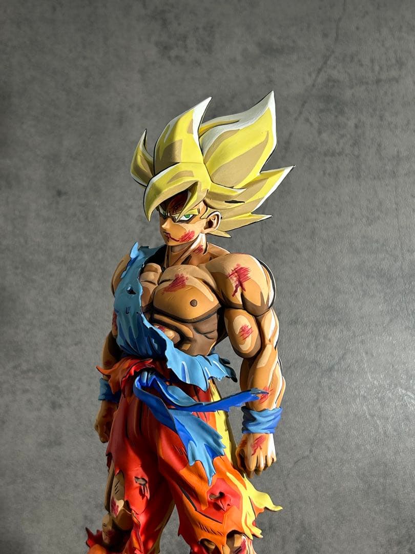 孫悟空　リペイントフィギュア　超サイヤ人