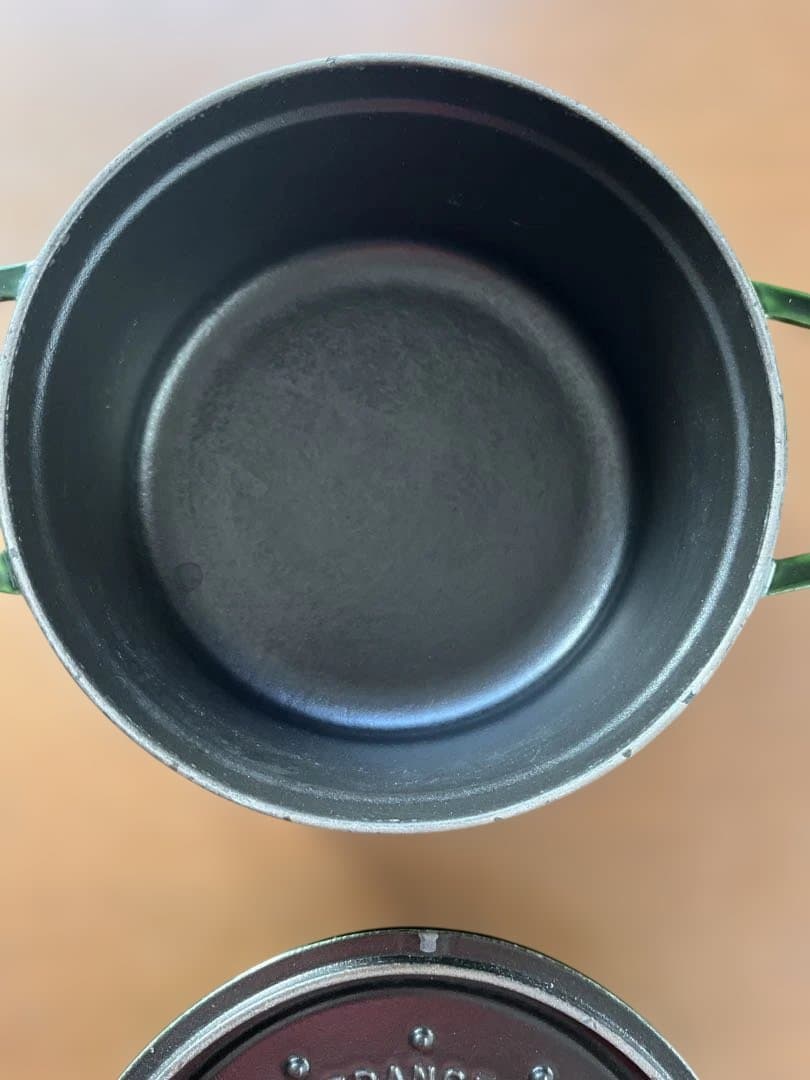 staub ストウブ 「ピコ ココット ラウンド バジルグリーン 18cm