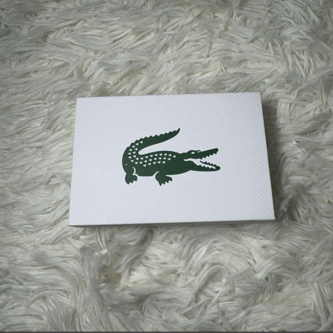 ☆ 【新品・未使用】ラコステ デイリークロコ Lファスナースマートキーケース