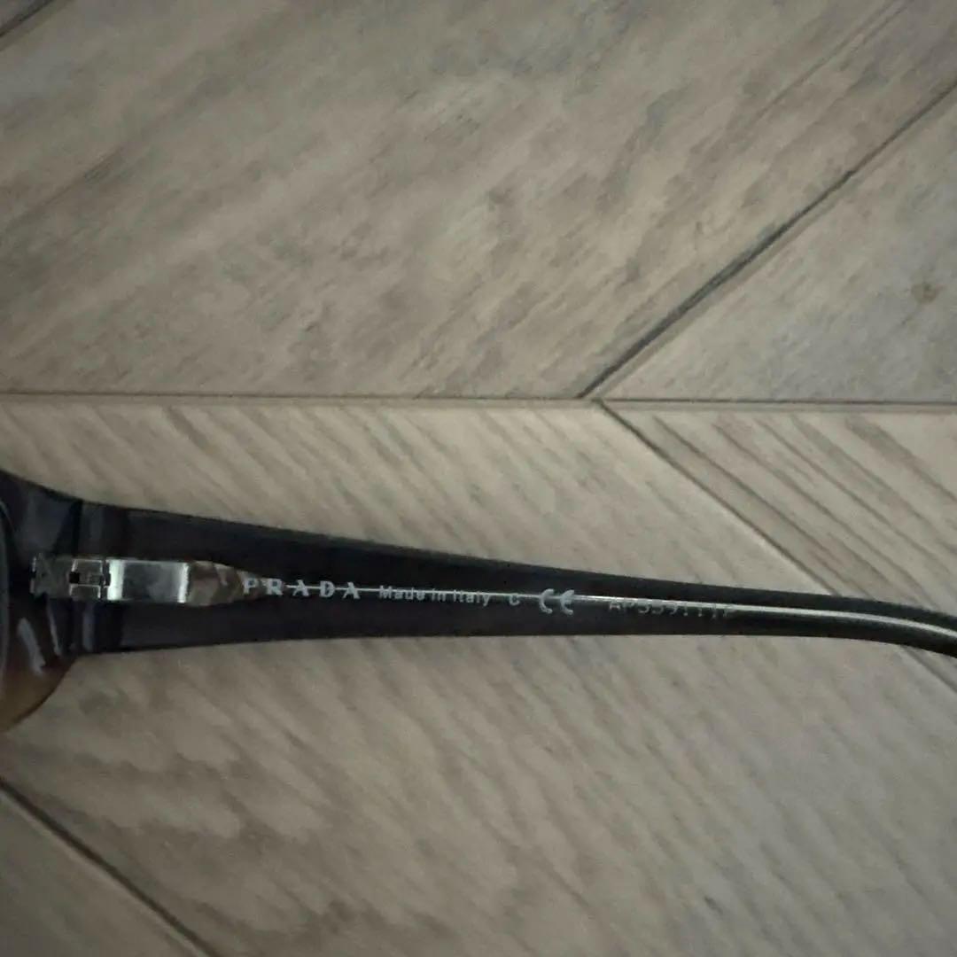 Chika 　PRADA VPR 07M-Nメガネ ブラウン ケース付き