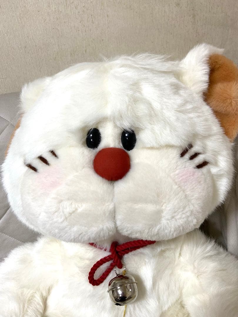 ⭐️未使用に近い⭐️オオイケ ぬいぐるみ 鳴声シリーズ ねこ　レトロ　レア
