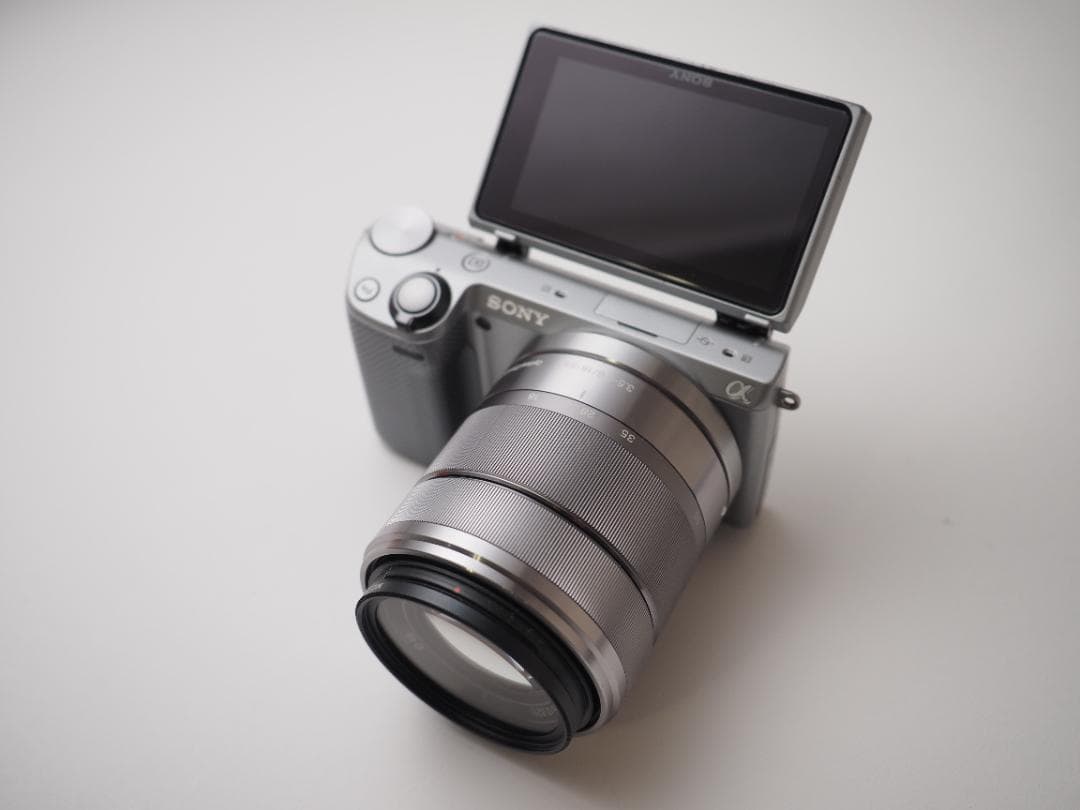 SONY NEX-5r レンズキット ミラーレスカメラ シルバー