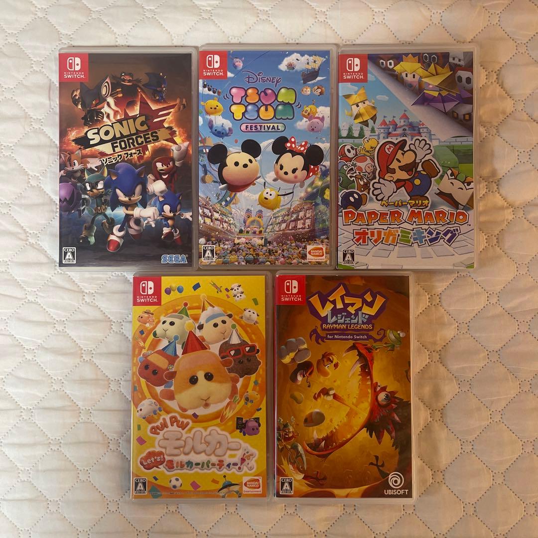 中古switchソフト5本まとめ売り「送料込」