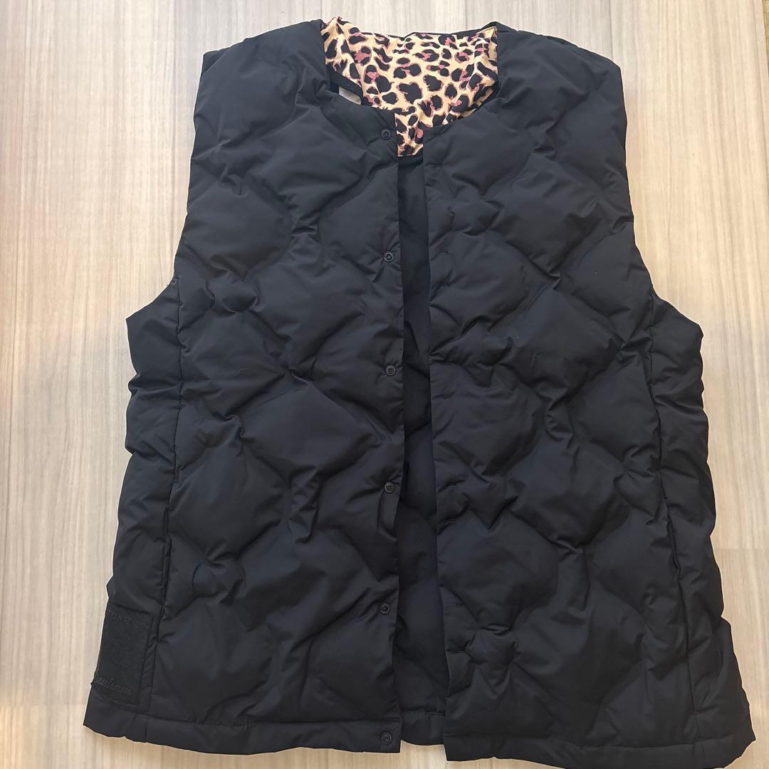 DEN HAM ブラック ダウンベスト