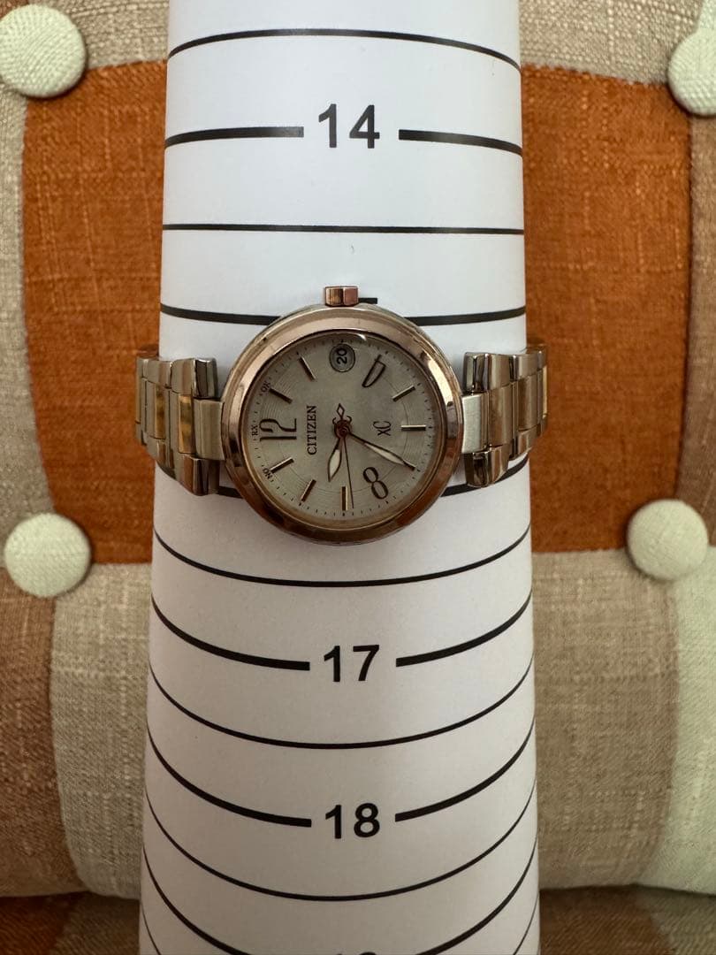 CITIZEN Xcクロスシー腕時計 シルバー/ローズゴールドエコドライブ