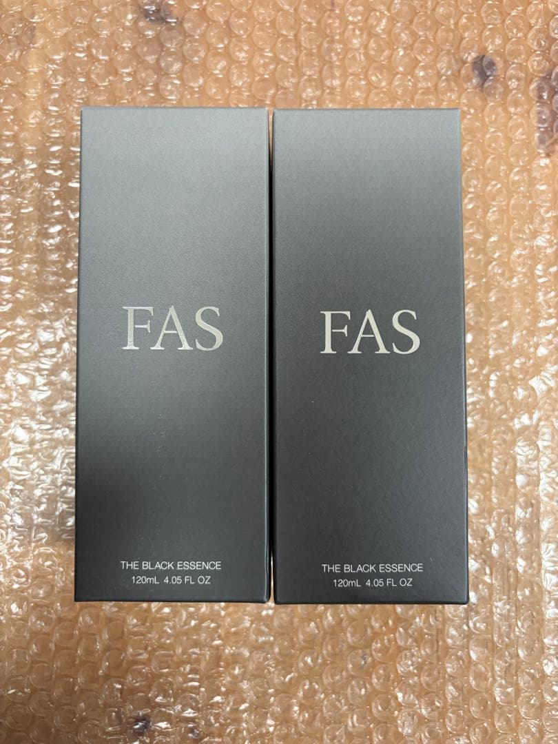 FAS ファス ザ ブラックエッセンス ローション 化粧水 120mL×2