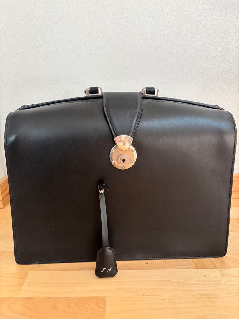 土屋鞄　ダレスバック　鍵付き