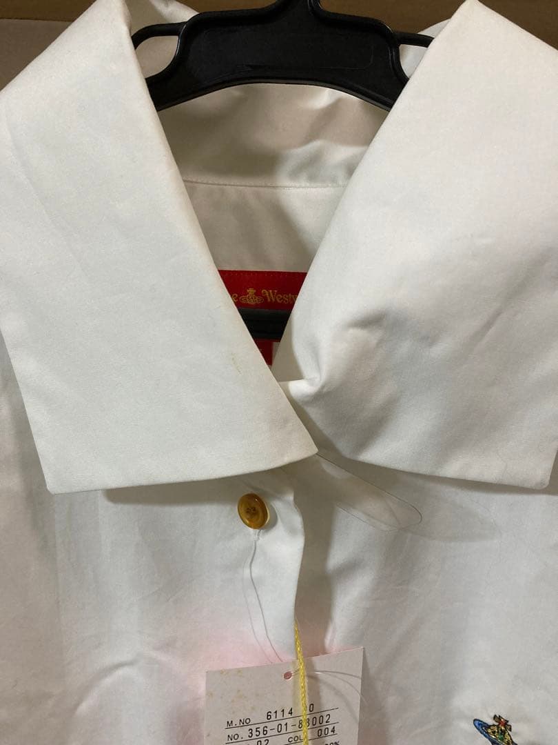 未使用/vivienne westwood 長袖 シャツ ブラウス 白