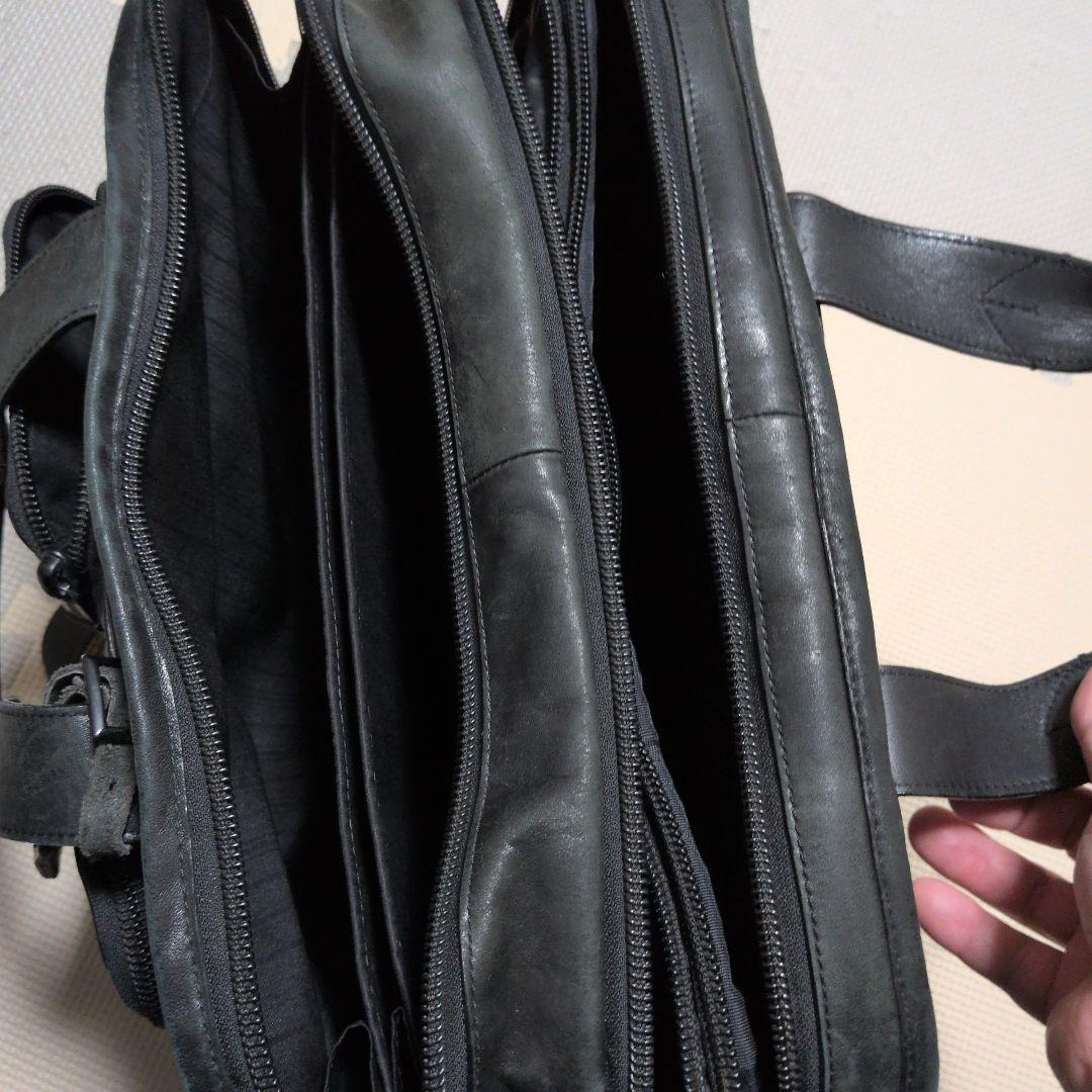 TUMI トゥミ ビジネスバッグ 本革 ブラック　96145DHブリーフケース