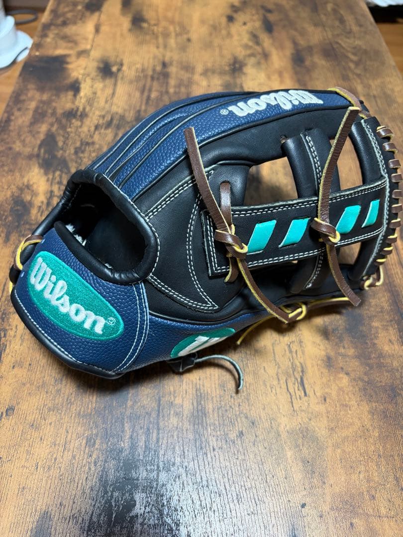 Wilson 軟式グローブ ネイビー/ブラック