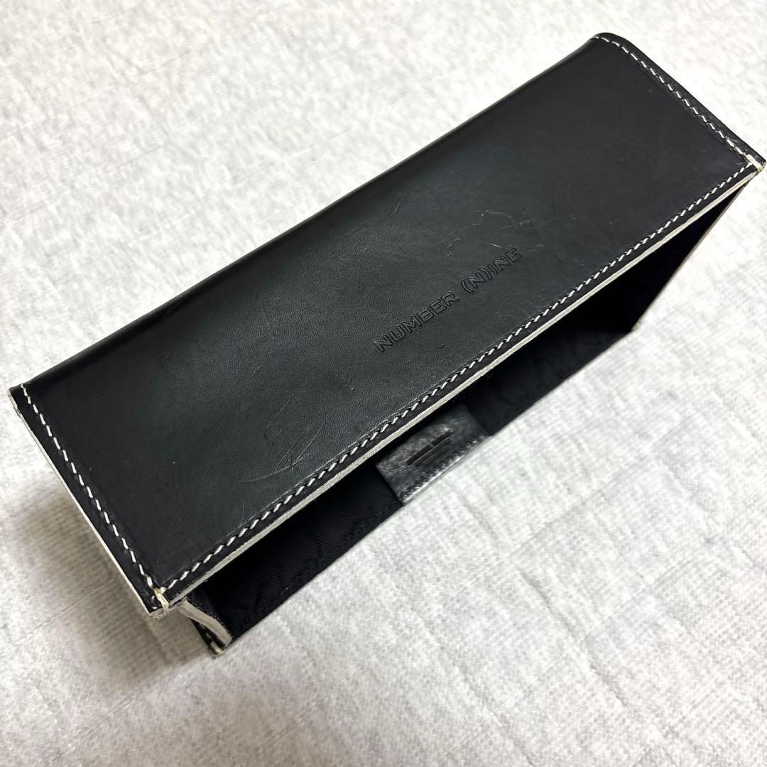 激レア　NUMBER (N)INE 初期 USA製 ティッシュケース　レザー