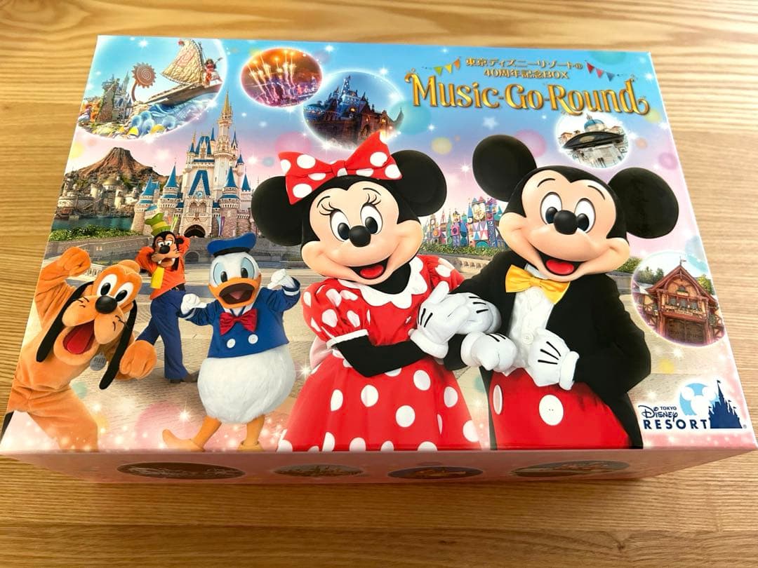 東京ディズニーリゾート 40周年記念BOX 『Music-Go-Round』