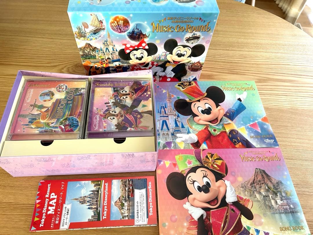 東京ディズニーリゾート 40周年記念BOX 『Music-Go-Round』