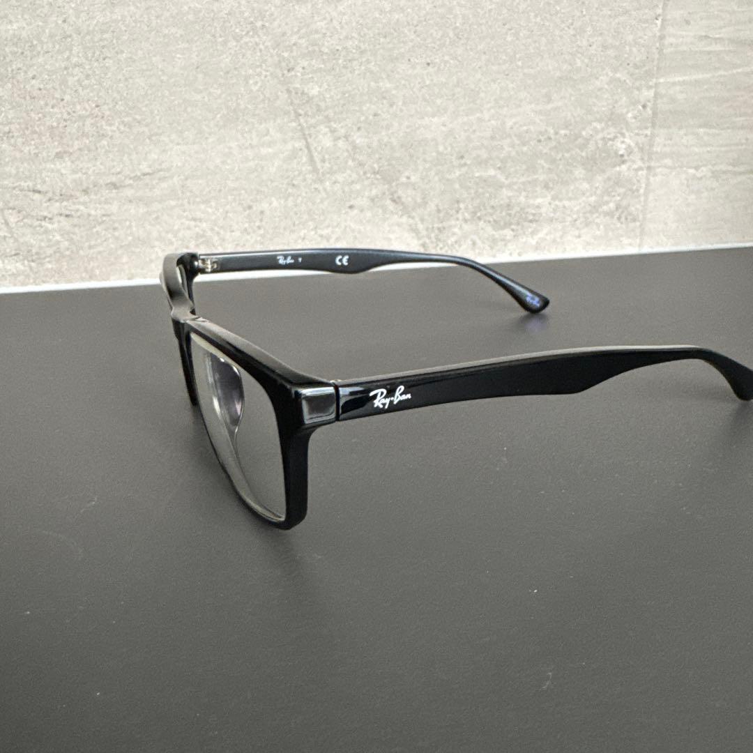 Ray-Ban ブラックフレーム メガネ ケース付き