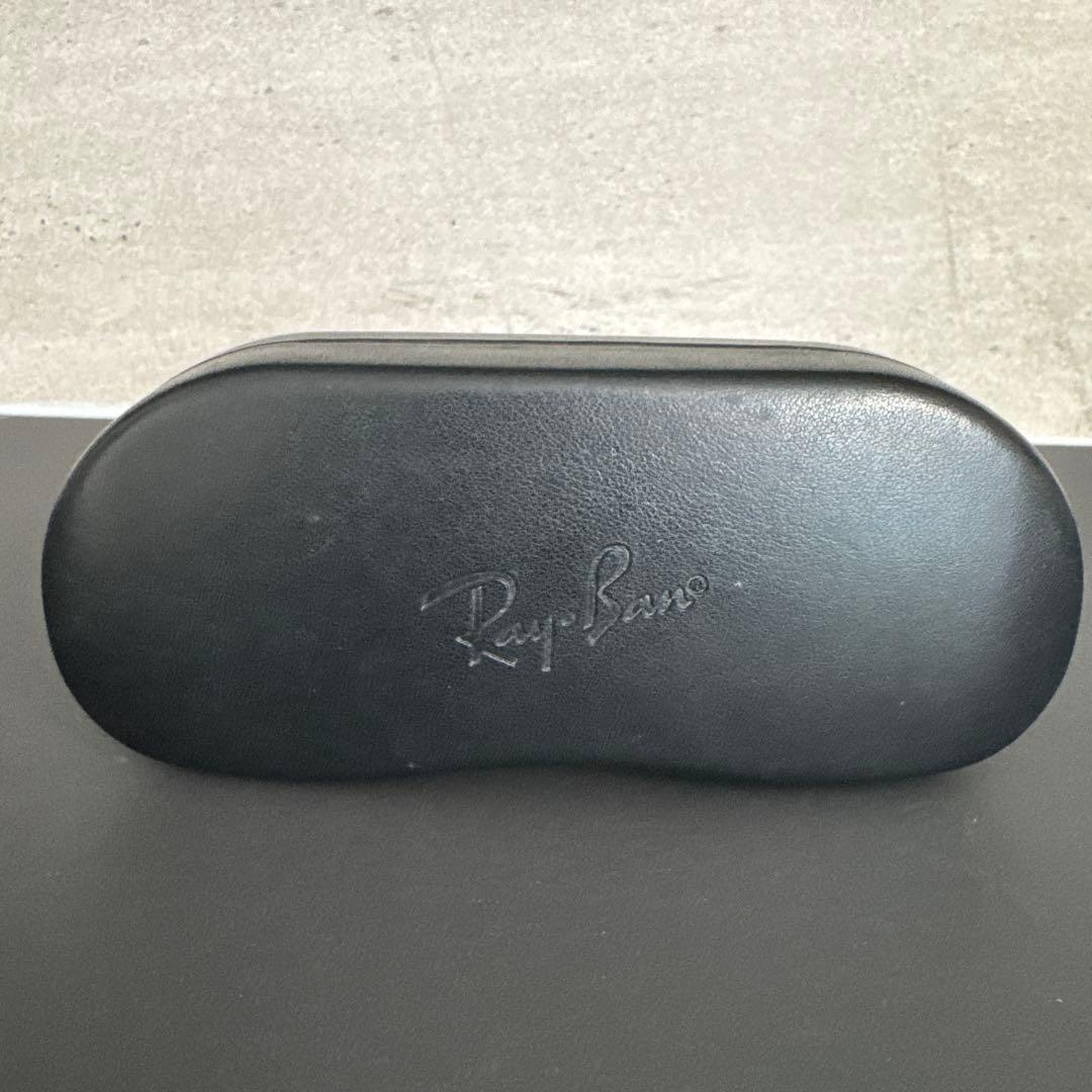 Ray-Ban ブラックフレーム メガネ ケース付き