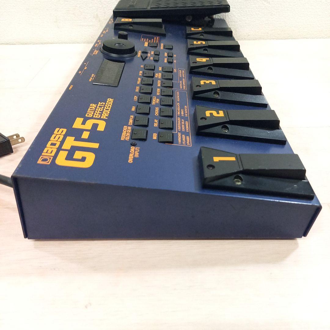 電池交換済み◎BOSS ギターマルチエフェクター GT-5 ボス