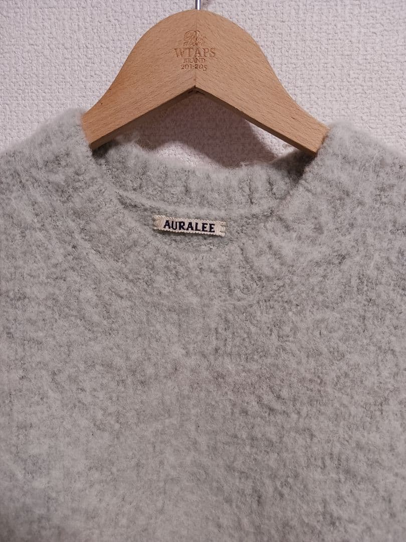 AURALEE WOOL ALPACA FELT VEST オーラリー ベスト