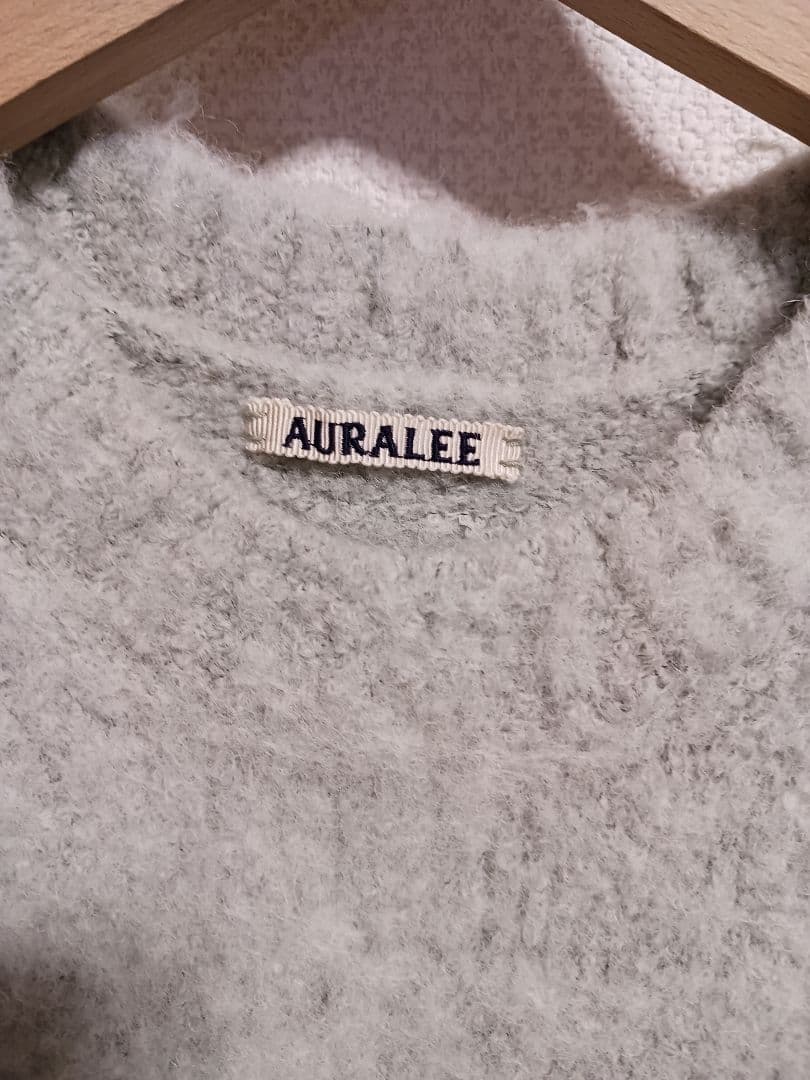 AURALEE WOOL ALPACA FELT VEST オーラリー ベスト