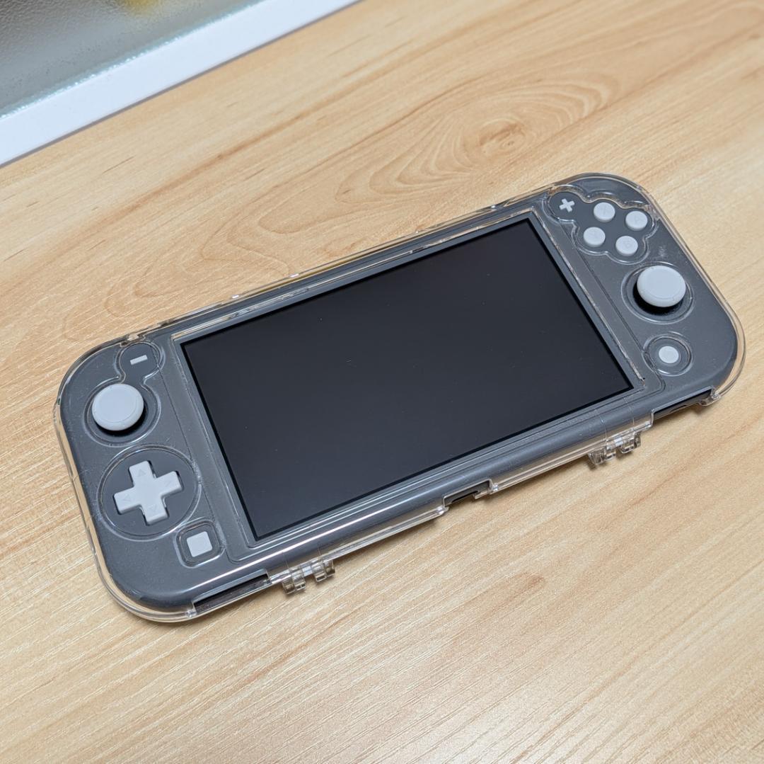 Nintendo Switch Lite 本体 グレー カバー・ケース・フィルム