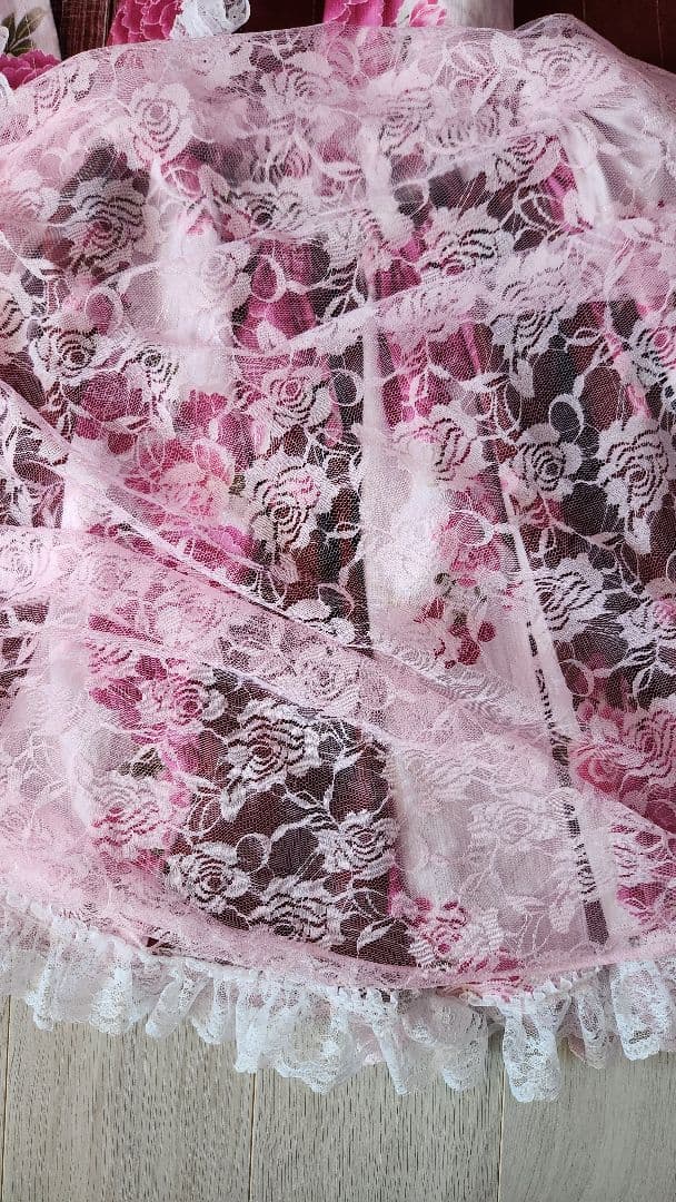 浴衣ドレス♡姫ギャル♡量産型♡ふわ甘♡ゆめかわ♡地雷(黒レースに変更可能)