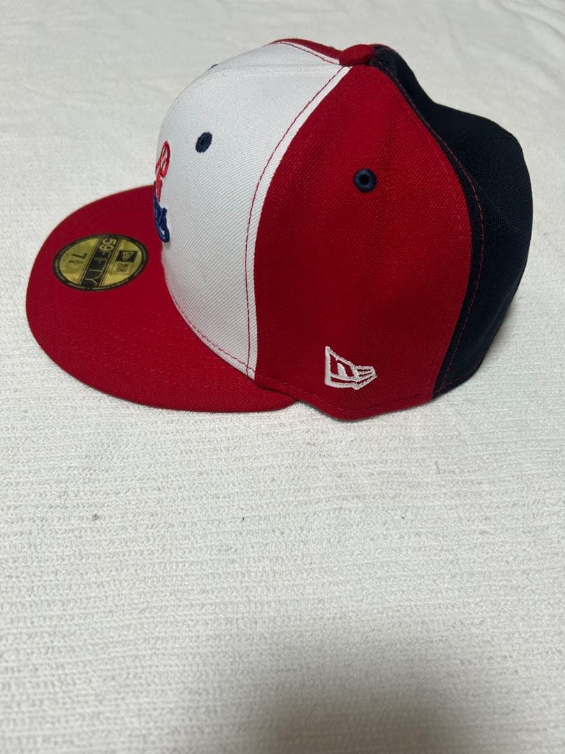 海外別注　New Era 59FIFTY ドジャース100周年 7 3/8 赤