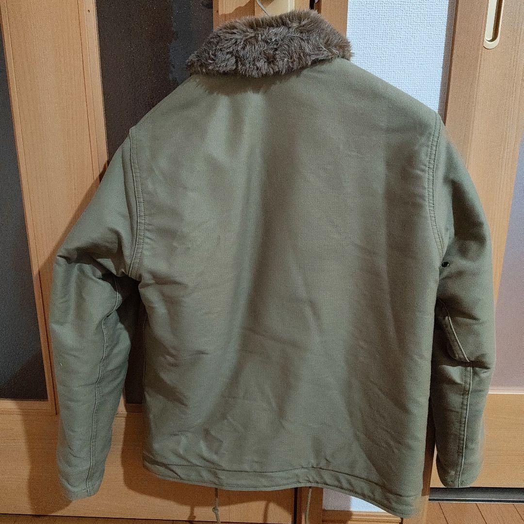 【匿名発送】ヒューストン N-1デッキジャケット -タイトモデル　ミリタリー