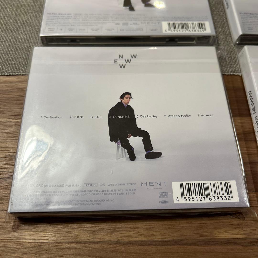 【三宅健】NEWWW(初回A,B,通常盤)