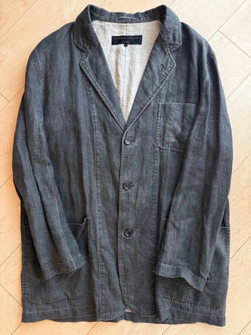 come des garcons リネンジャケット田中オム　AD1966