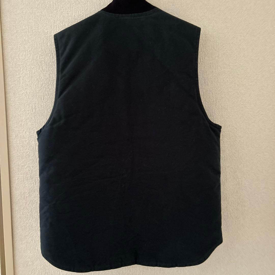 Carhartt クロスボーン刺繍 ベスト ブラック