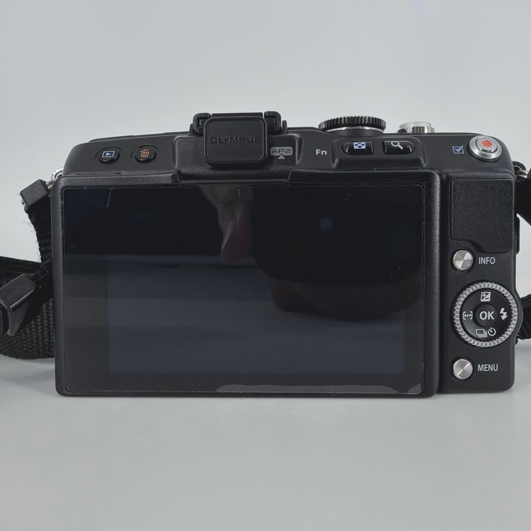 【名機】OLYMPUS PEN Lite E-PL5 黒 ズームレンズ付 854