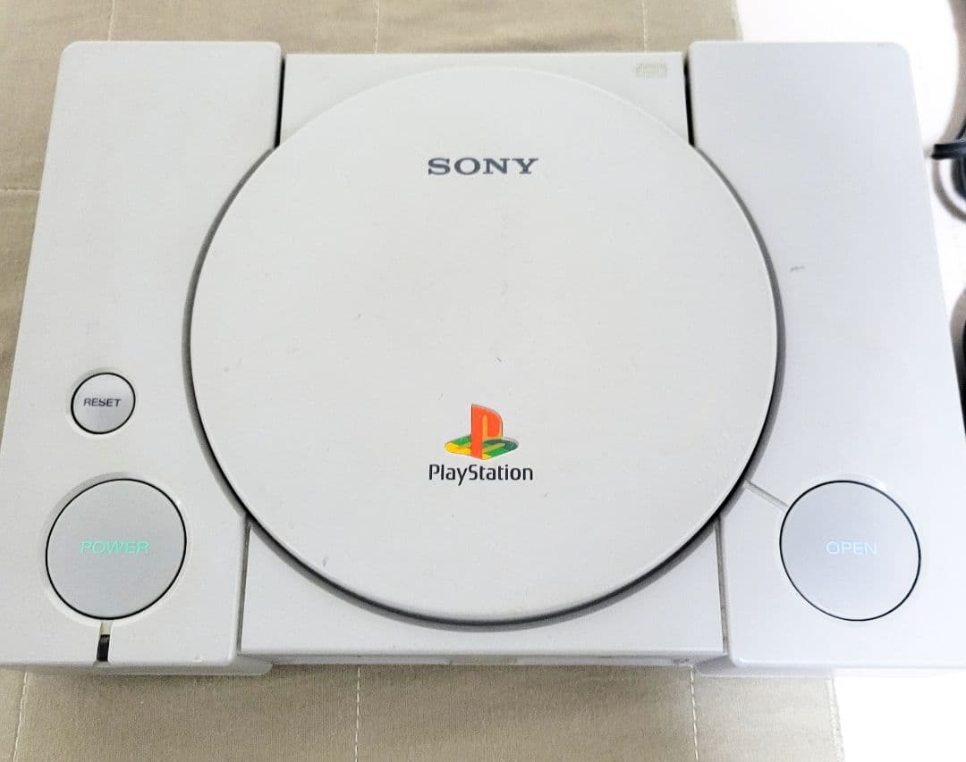 PlayStation　プレイステーション　ゲーム　機器　ディスク　メモリーカー