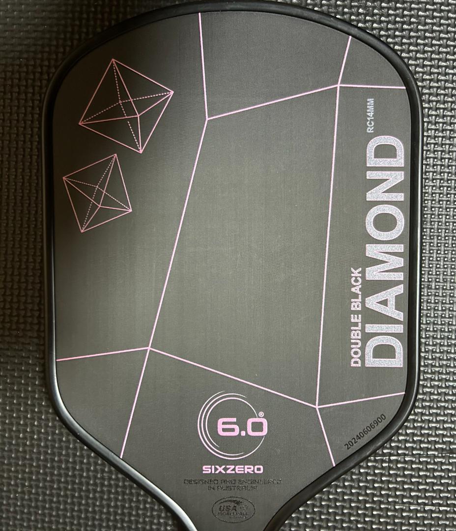 ラケット(硬式用) SIX ZERO DOUBLE  14mm USED